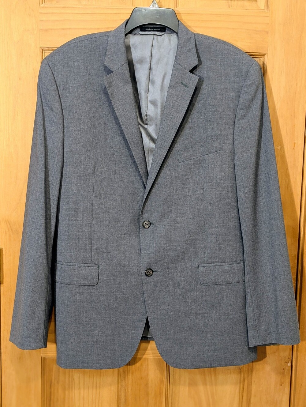 Lauren Ralph Lauren Blazer Slim Fit Wool Gray 44L Sports Coat Jacket Corpcore